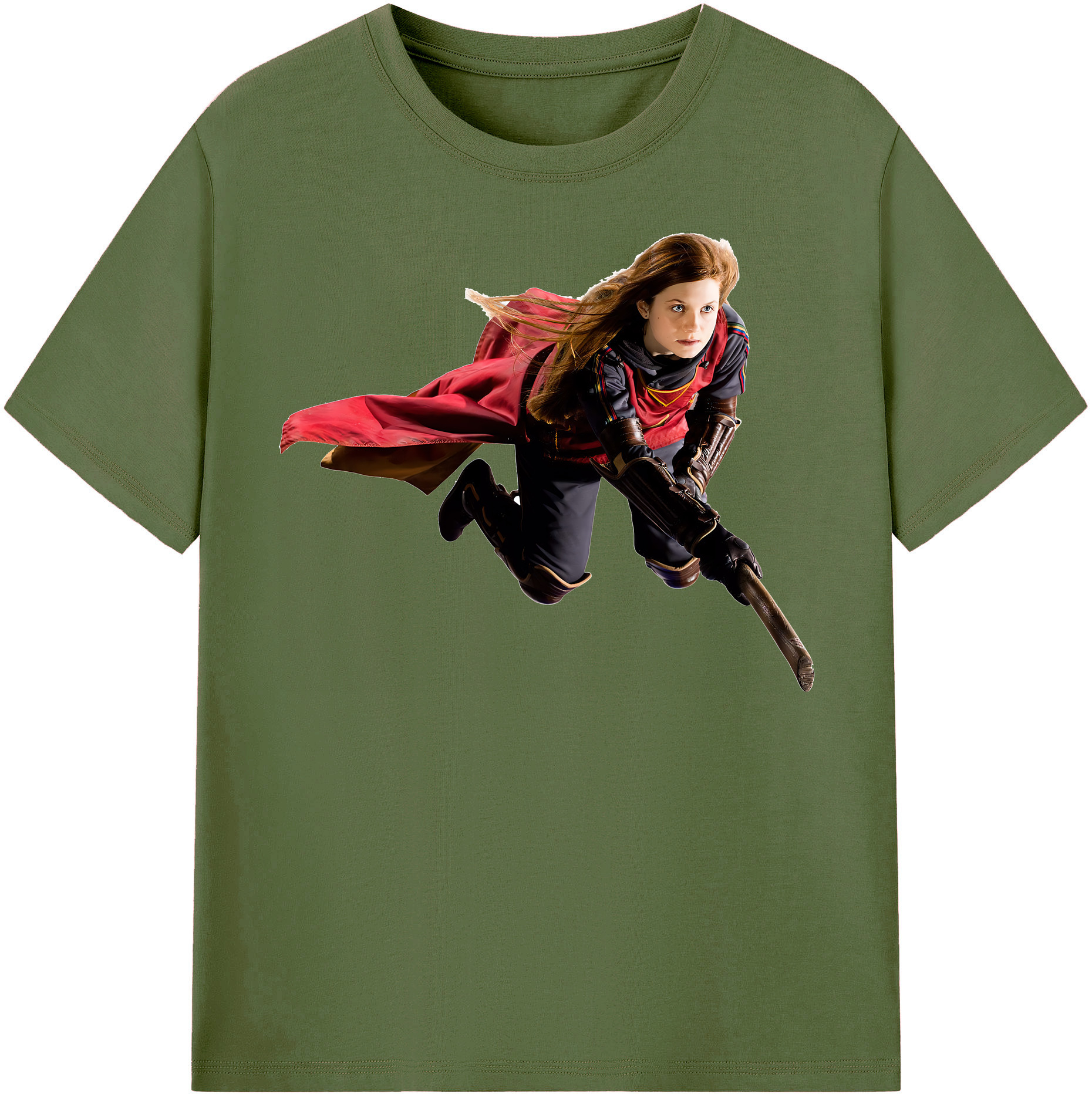 （画像用） Harry Potter ハリー・ポッターシリーズ 綿100％半袖Tシャツ（フロントプリント）